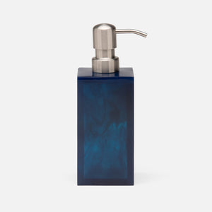 Cobalt Blue Resin Soap Dispenser
