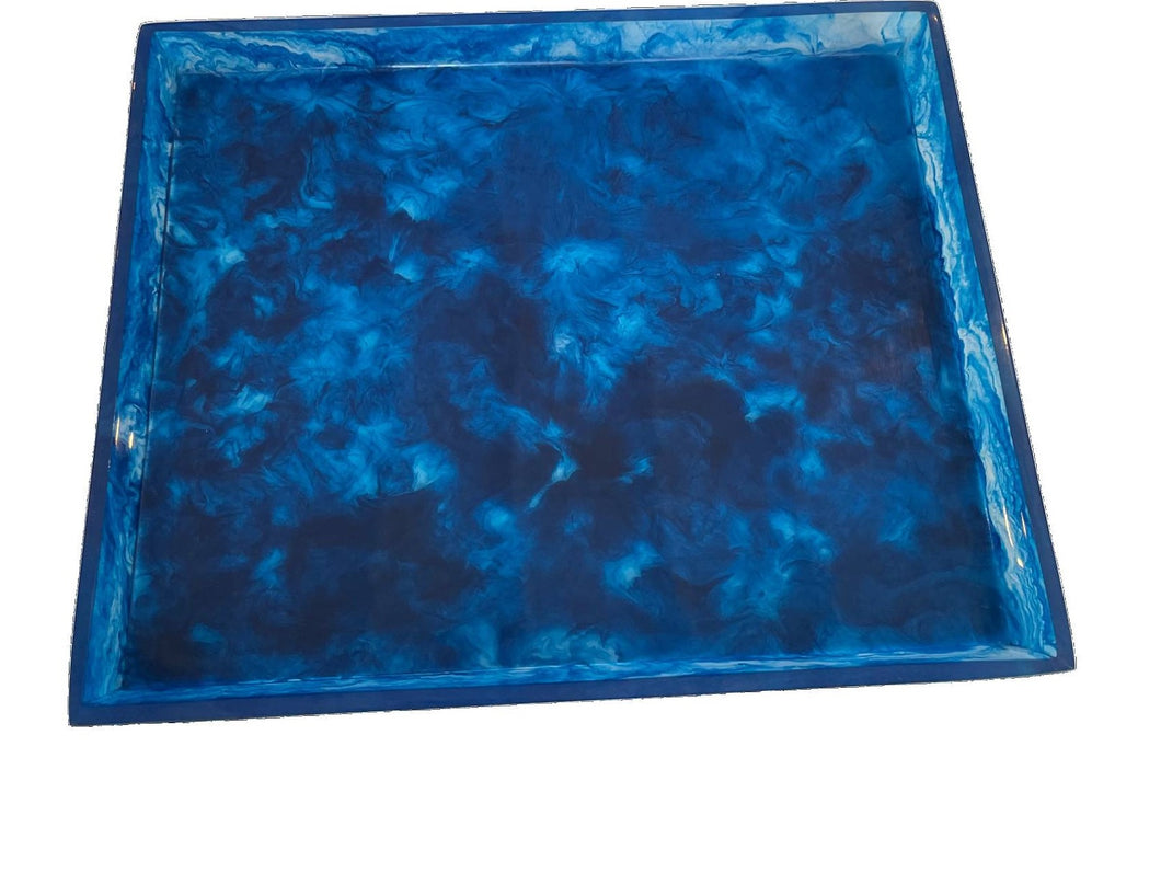 Cobalt Blue Medium-size Resin Tray