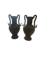 Load image into Gallery viewer, Pair of 19th Century Egyptian Bronze Urns