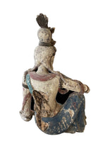 Load image into Gallery viewer, Early 20th Century Ming-inspired Guanyin Wooden Sculpture