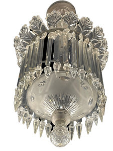 Waterford Crystal Upside Down Layered Chandelier