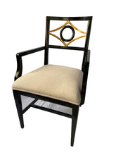 Load image into Gallery viewer, Custom Mahogany &amp; Gilded Armchair