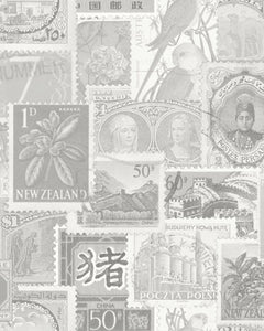 STAMP COLLECTION - BLACK & WHITE