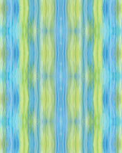 Load image into Gallery viewer, WATERCOLOR STRIPES - BLUE &amp; GREEN